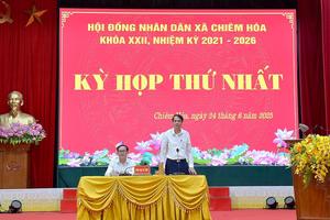 Tuyên Quang: Vận hành thử nghiệm hoạt động của cấp xã mới sau sáp nhập tại huyện Chiêm Hóa