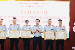 Thanh tra tỉnh Điện Biên biểu dương, khen thưởng nhiều tập thể, cá nhân điển hình tiên tiến