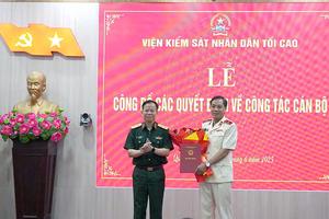 Bổ nhiệm ông Nguyễn Tiến Hùng làm Viện trưởng VKSND tỉnh Quảng Trị mới