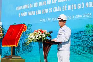 Hoàn thành 33 chân đế điện gió xuất khẩu – Dấu ấn chào mừng Đại hội Đảng bộ Petrovietnam lần thứ IV