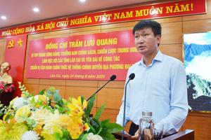 Lãnh đạo UBND tỉnh Lào Cai mới gồm những ai?