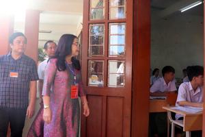 Quảng Trị hoàn thành buổi thi Ngữ văn đầu tiên an toàn, nghiêm túc