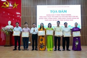 Văn phòng Thanh tra tỉnh Quảng Nam: Điển hình tiêu biểu trong học tập và làm theo Bác