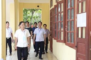 Thanh Hoá: Thanh tra ngày thi thứ nhất của Kỳ thi tốt nghiệp THPT năm 2025