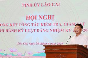 Lào Cai: Tăng cường phối hợp giữa kiểm tra, giám sát của Đảng với thanh tra, kiểm toán