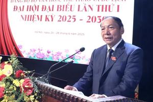 Bộ trưởng Nguyễn Văn Hùng tiếp tục giữ chức Bí thư Đảng ủy Bộ VHTTDL nhiệm kỳ 2025- 2030