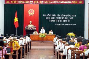 HĐND tỉnh Quảng Bình tổ chức kỳ họp cuối cùng:  Hoàn thành sứ mệnh lịch sử