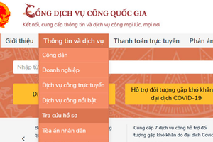 Từ 18h 27/6/2025: Cổng Dịch vụ công quốc gia trở thành điểm "một cửa số" tập trung, duy nhất