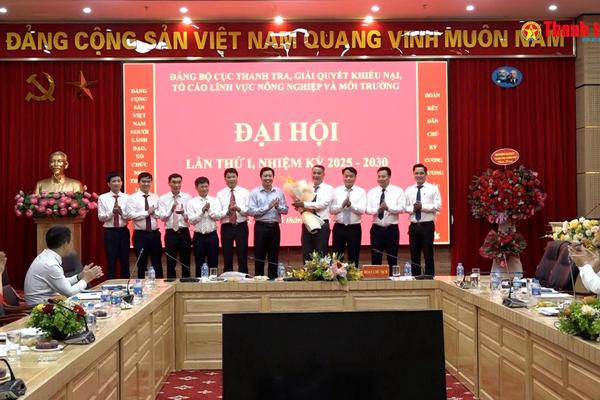 Thanh tra Chính phủ: Đại hội Đảng Bộ Cục VIII lần thứ I, nhiệm kỳ 2025 – 2030 thành công tốt đẹp