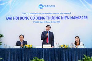 Đại hội đồng cổ đông SASCO: Tập trung nguồn lực phát triển hệ sinh thái dịch vụ tại Cảng Hàng không Quốc tế Long Thành