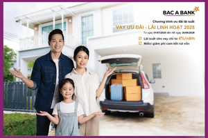 Giải pháp tài chính tối ưu từ BAC A BANK: Lãi vay chỉ từ 4,0%/năm với chương trình “vay ưu đãi – lãi linh hoạt 2025”