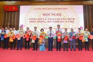 Điện Biên điều động, bổ nhiệm loạt lãnh đạo sở, ngành