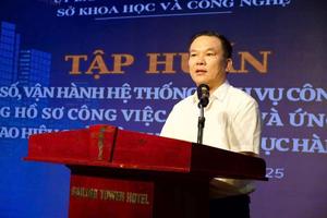 Hà Tĩnh tập huấn AI nâng cao hiệu quả giải quyết TTHC cho cán bộ xã, phường