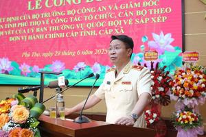 Thiếu tướng Nguyễn Minh Tuấn được bổ nhiệm Giám đốc Công an tỉnh Phú Thọ