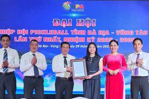 Thành lập Hiệp hội pickleball tỉnh Bà Rịa - Vũng Tàu