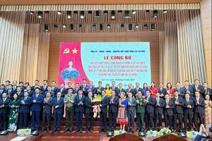 Công bố Nghị quyết sáp nhập đơn vị hành chính và thành lập tổ chức bộ máy tỉnh Lào Cai mới