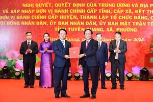 Ông Hầu A Lềnh được chỉ định làm Bí thư Tỉnh ủy Tuyên Quang