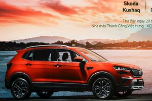 Skoda Kushaq ra mắt tại Việt Nam: Chuẩn châu Âu, giá từ 599 triệu đồng