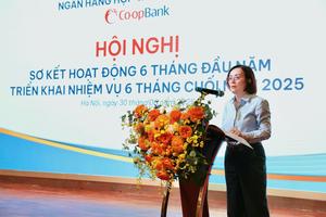 6 tháng đầu năm, Co-opBank đạt được nhiều kết quả tích cực