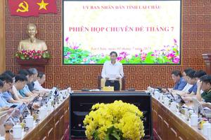 Lai Châu: Xem xét, cho ý kiến vào nhiều tờ trình, dự thảo nghị quyết quan trọng
