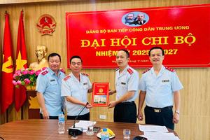 Chi bộ Phòng 5: Đoàn kết, trách nhiệm, quyết tâm xây dựng tổ chức Đảng vững mạnh từ nền móng đầu tiên