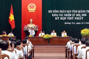 HĐND tỉnh Quảng Trị họp ngay sau ngày đầu hợp nhất
