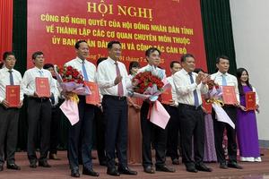 Ông Nguyễn Lương Bình làm Chánh Thanh tra tỉnh Quảng Trị