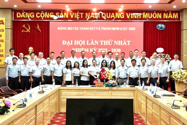 Đại hội Đảng bộ Cục Giám sát và Thẩm định (Cục XIII) Lần thứ nhất nhiệm kỳ 2025 -2030 thành công tốt đẹp