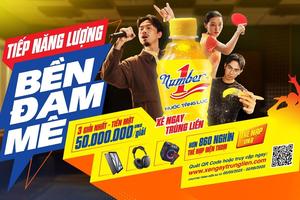 Tiếp năng lượng cùng Number 1 để dễ dàng có 860.000 cơ hội trúng thưởng với tổng trị giá tới 10 tỷ đồng