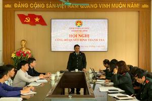 Lai Châu: 6 tháng đầu năm, thu hồi 100% số tiền sai phạm qua thanh tra