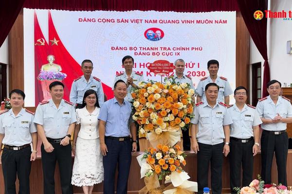 Đại hội Đảng bộ Cục IX lần thứ nhất, nhiệm kỳ 2025-2030 thành công tốt đẹp