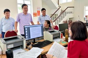 Cao Bằng: Kiểm tra công tác vận hành hệ thống chính trị tại xã Đức Long, xã Đông Khê, xã Thạch An