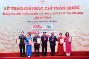 Bộ Văn hóa, Thể thao và Du lịch đổi tên giải báo chí toàn quốc
