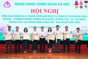 Tín dụng chính sách góp phần thực hiện hiệu quả Phong trào thi đua “Cả nước chung sức xây dựng nông thôn mới”