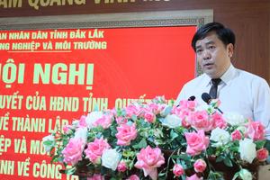 Sở Nông nghiệp và Môi trường Đắk Lắk có 8 Phó Giám đốc