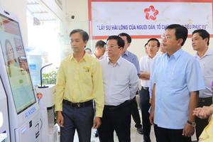 Lãnh đạo tỉnh An Giang kiểm tra hoạt động các trung tâm phục vụ hành chính công