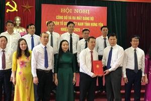Thành lập Ủy ban và Đảng bộ MTTQ Việt Nam tỉnh Hưng Yên