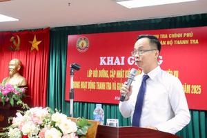 160 học viên tham gia khóa bồi dưỡng nghiệp vụ thanh tra, giải quyết khiếu nại, tố cáo