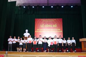 Thanh tra thành phố Hải Phòng công bố các quyết định bổ nhiệm lãnh đạo cấp phòng