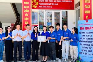 Cao Bằng: Ra quân các đội thanh niên tình nguyện hỗ trợ vận hành mô hình chính quyền địa phương 2 cấp