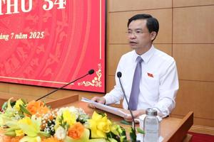 Cao Bằng: Khai mạc Kỳ họp thứ 34 HĐND tỉnh khóa XVII