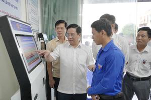 Chủ tịch UBND tỉnh An Giang kiểm tra vận hành chính quyền địa phương 2 cấp tại đặc khu Phú Quốc