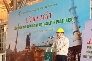 BSR chính thức ra mắt sản phẩm lưu huỳnh hạt - bước tiến mới trong tối ưu hóa sản phẩm phụ