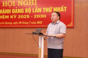Ông Phan Huy Ngọc giữ chức Bí thư Đảng ủy UBND tỉnh Tuyên Quang