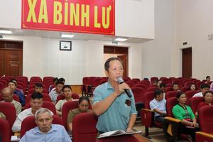 Cử tri Lai Châu kiến nghị nhiều vấn đề dân sinh cấp thiết