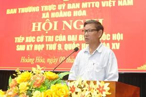 Thanh Hoá: Cử tri kiến nghị việc hướng dẫn, kiểm tra dạy thêm, học thêm
