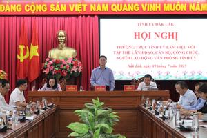 Đắk Lắk nâng tầm tham mưu chiến lược từ Văn phòng Tỉnh ủy