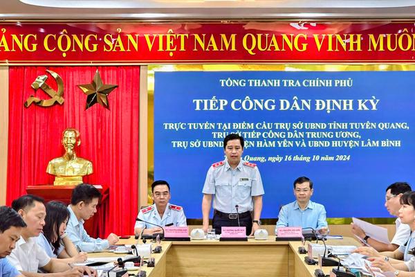 Với ngành Thanh tra, mỗi bước tiến về công nghệ phải gắn với tiến bộ về đạo đức công vụ