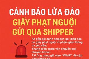Cảnh giác với các chiêu trò lừa đảo núp bóng “phạt nguội” giao thông