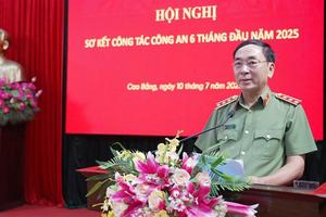 Công an tỉnh Cao Bằng: Điều tra, làm rõ 124 vụ/239 đối tượng, đạt tỷ lệ 100%